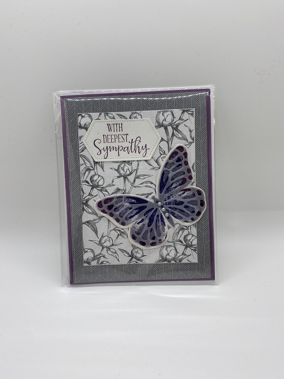 Thumbnail: With Deepest Sympathy Handmade Card