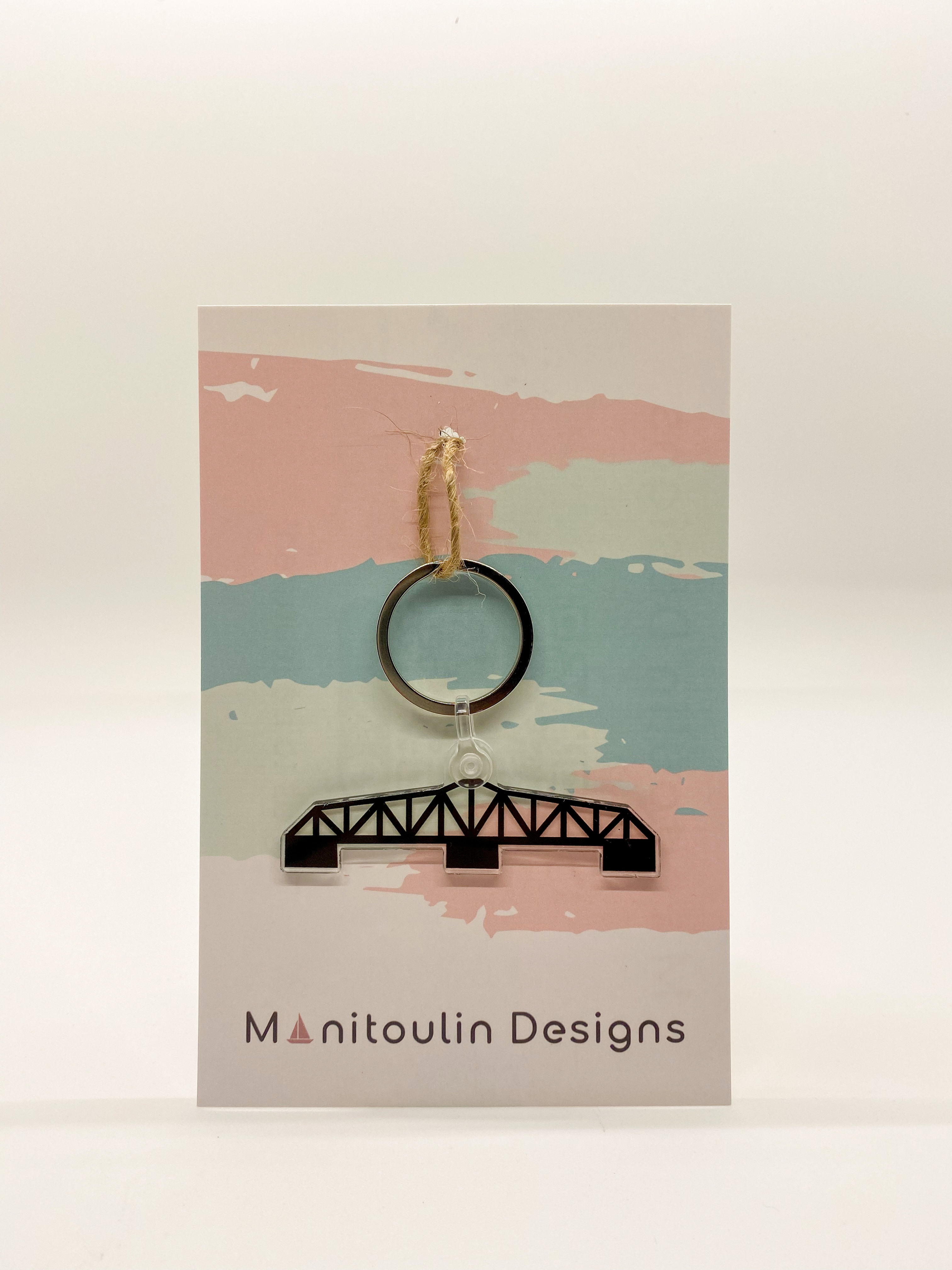 Swing Bridge Keychain