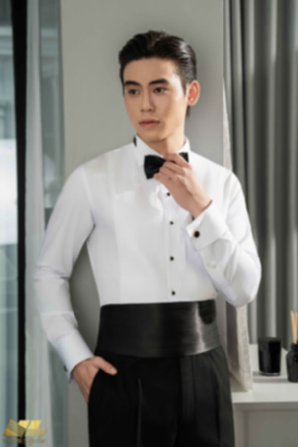 Sơ Mi Trắng Xếp Ly Cưới, Tiệc