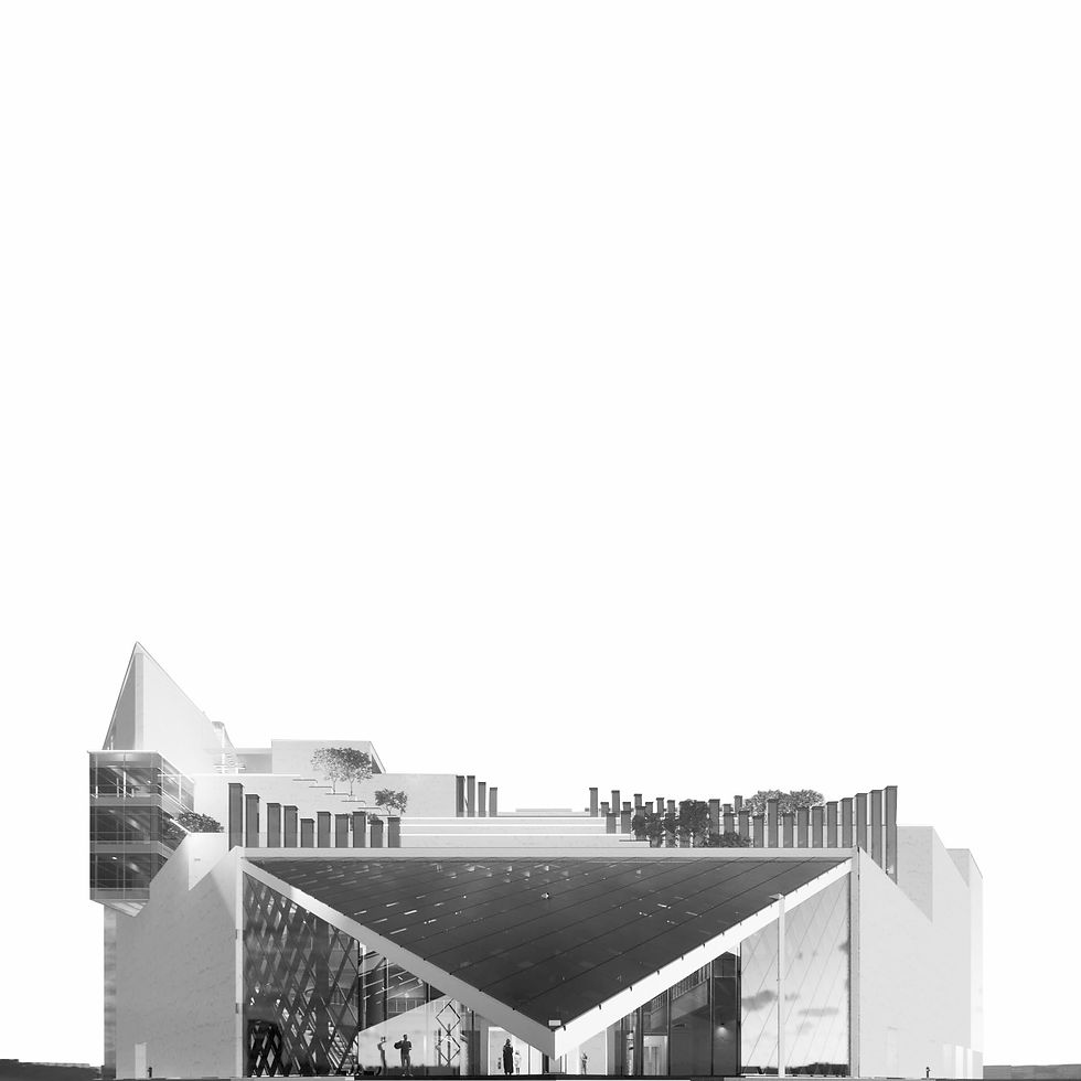 GEDUNG PERPUSTAKAAN UNIVERSITAS ISLAM INTERNASIONAL INDONESIA