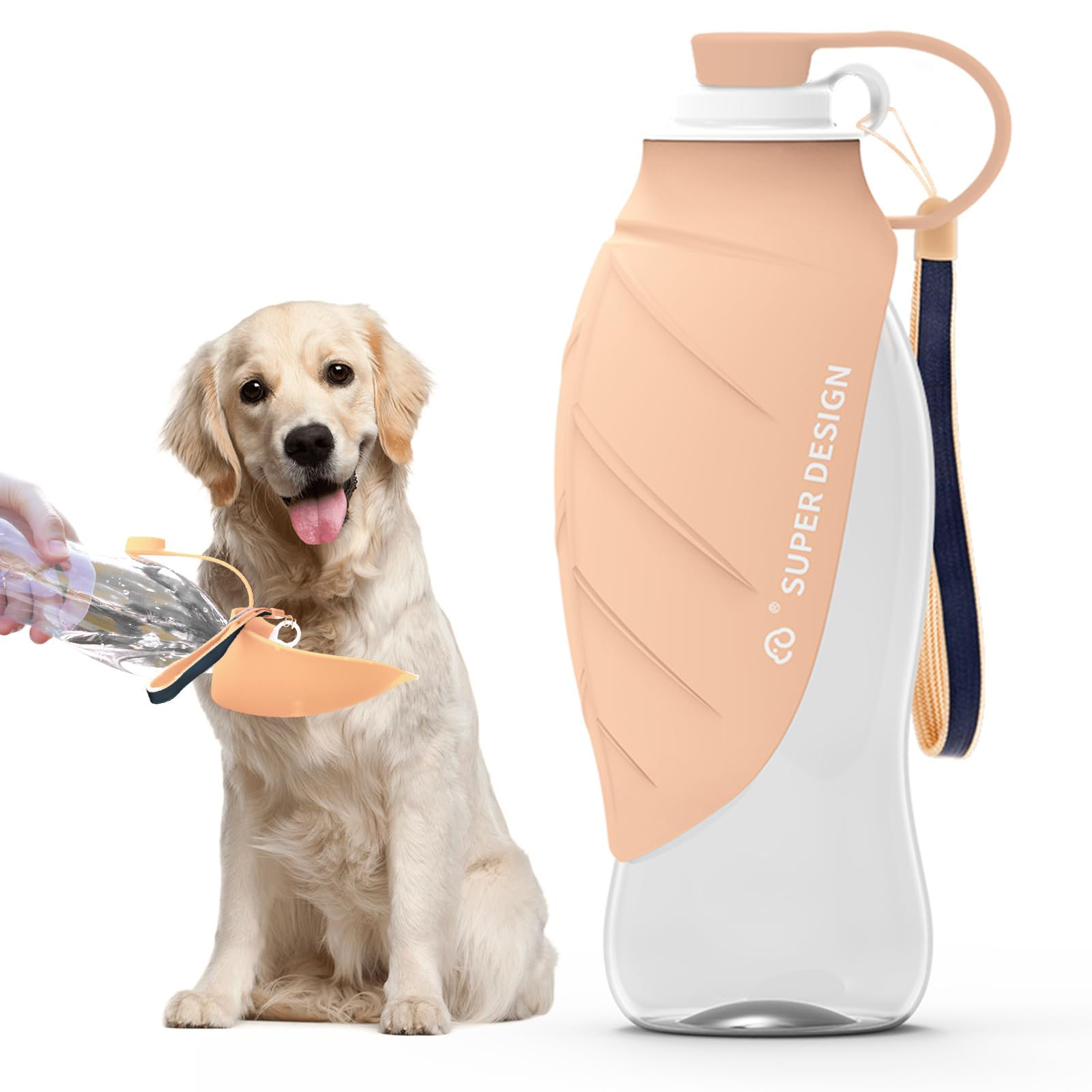Paws-N-Go Leakproof Dog Water Dispenser 19.6oz