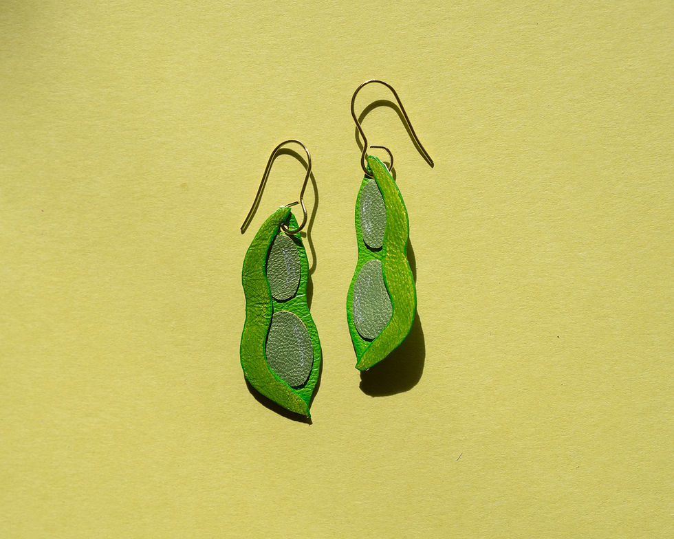 Thumbnail: Edamame Pod Earrings
