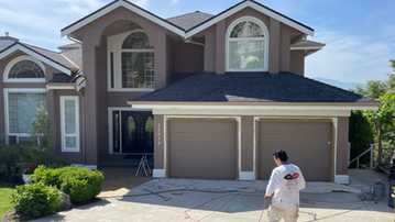New construction painting project White Rock
