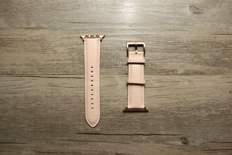縮圖：Apple Watch Vintage Style Leather Dress Watch Strap
