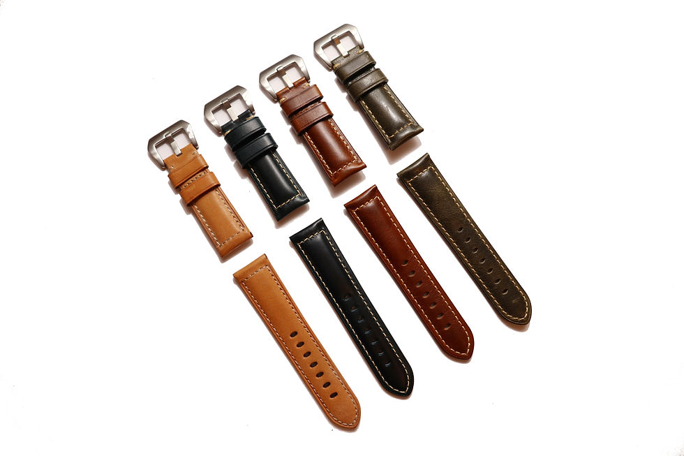 Oiled Vintage Leather Strap
