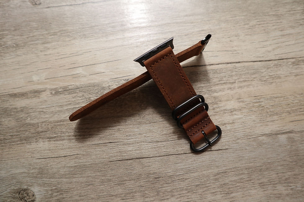 縮圖：Apple Watch Two Piece Classic ZULU Leather Strap
