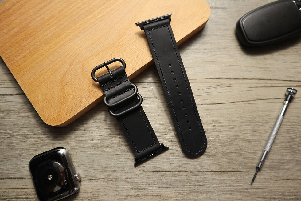 縮圖：Apple Watch Two Piece Classic ZULU Leather Strap