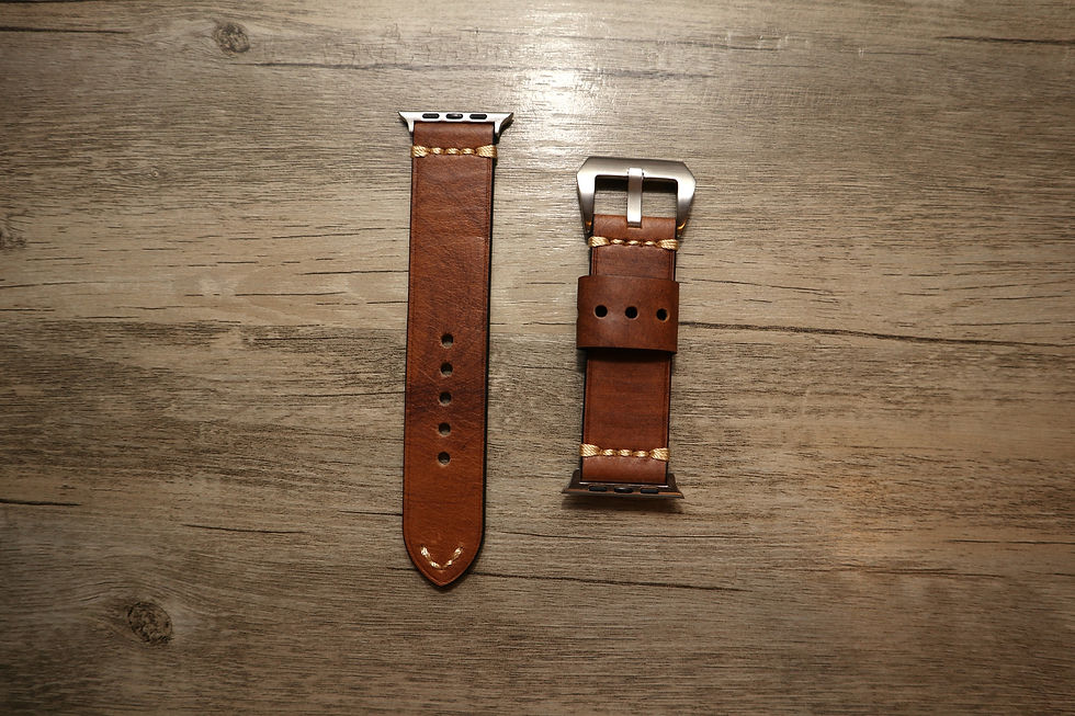 縮圖：Apple Watch Simple Handmade Leather Strap