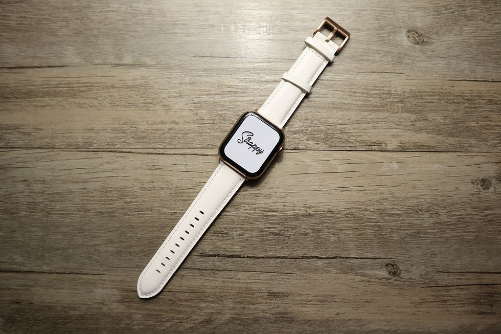 縮圖：Apple Watch Vintage Style Leather Dress Watch Strap