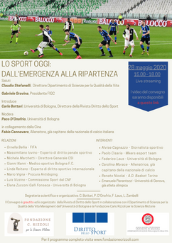 LO SPORT OGGI DALL'EMERGENZA ALLA RIPARTENZA.png