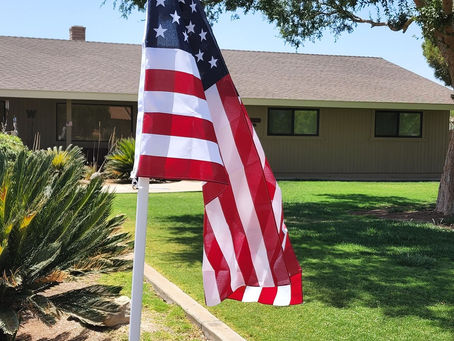 Freedom Flags Fly For Memorial Day