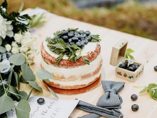 Пример "голого" торта