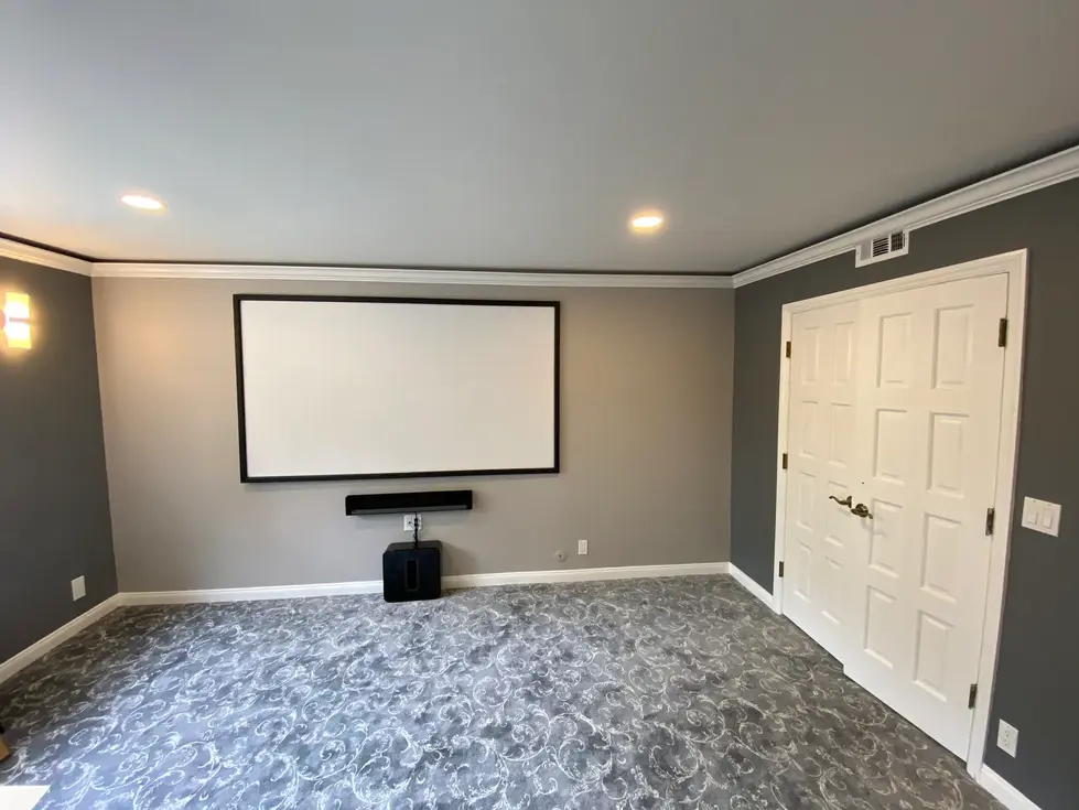 THEATRE ROOM REMODEL