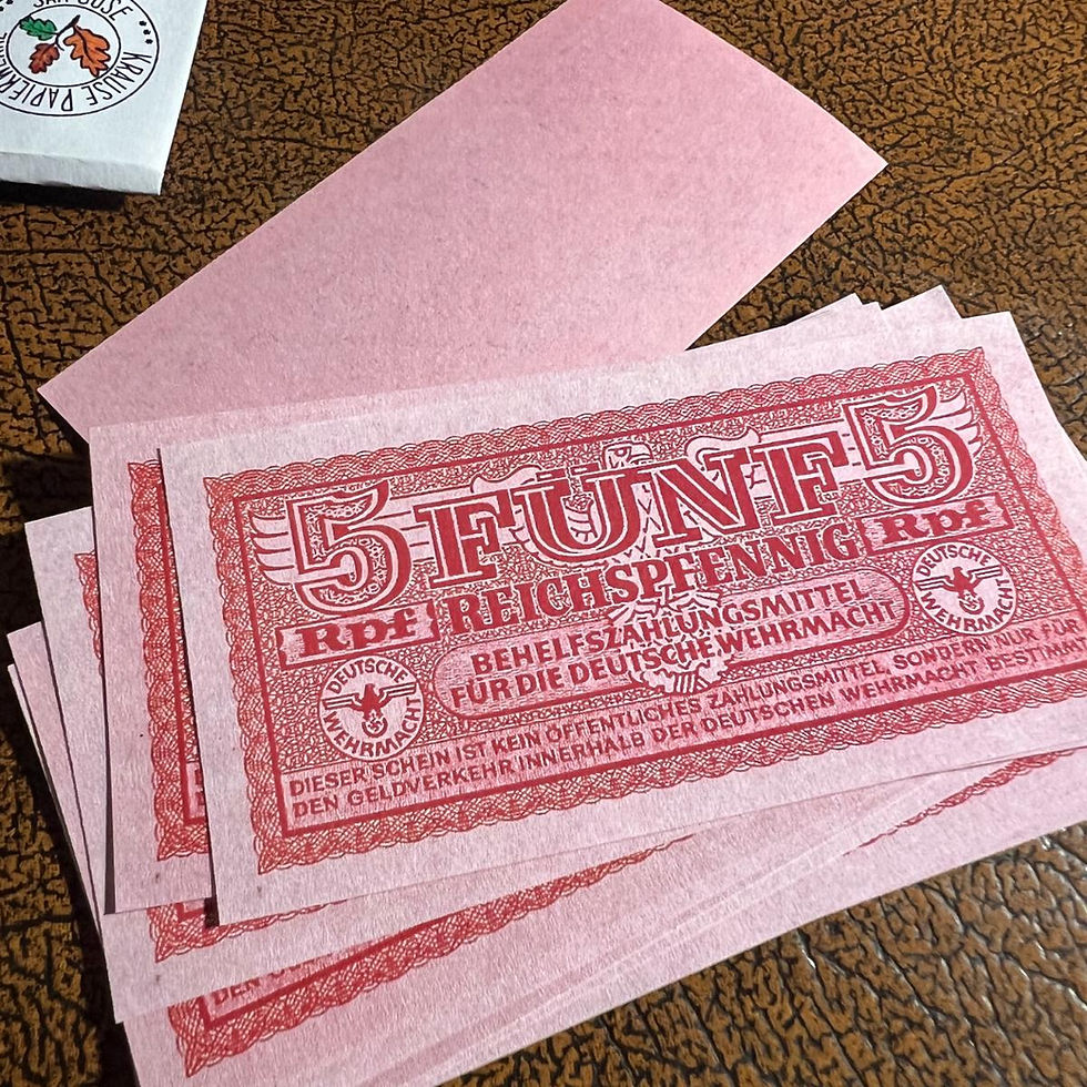 Thumbnail: Wehrmacht banknotes, issue 1942. Denomination: 10RPf