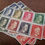 Thumbnail: Adolf Hitler letter/postcard stamps - high nominals part of the series in rainbow colors.