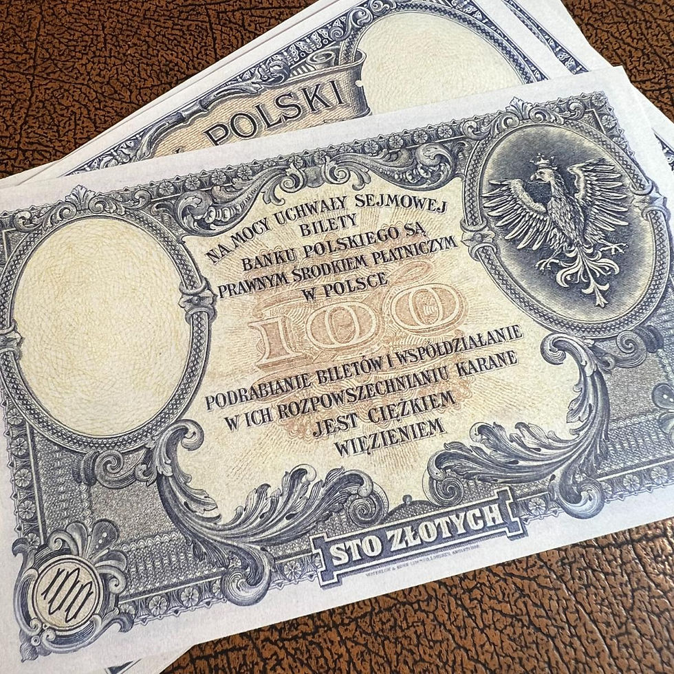 Thumbnail: Polish pre-War Banknotes (1919)