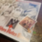 DRK Nurses with the Führer - Adolf Hitler. With stamp. Reproduction postcard from Krause Papierwerke.