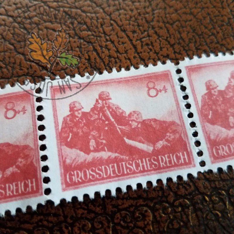 Thumbnail: Post Stamps (Army) - strip of 5