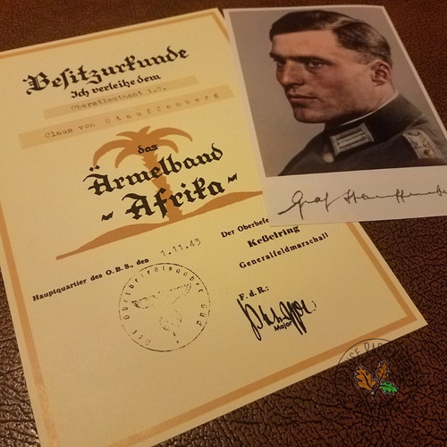 幕*官様 ＢＷドイツ軍/連邦軍＊１９５７年制定＊ＡＦＲＩＫＡカフタイトル（実物） file.jpg