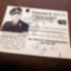 Alfred Naujocks - entry pass for Reich Main Security Office (Hausausweis Reichssicherheitshauptamt / RSHA)