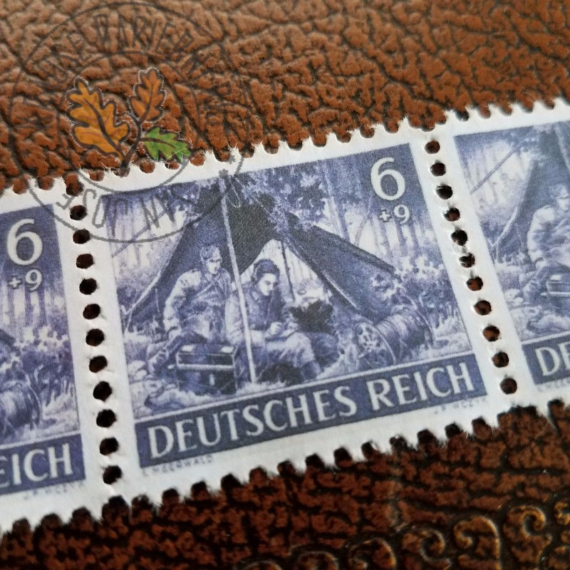 Thumbnail: Post Stamps (Army) - strip of 5