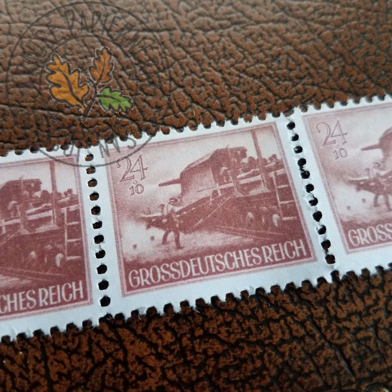 Thumbnail: Post Stamps (Army) - strip of 5