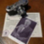 Ernst Leitz II - owner of famous Leica company - application for joining NSDAP in 1942 with signed photo.