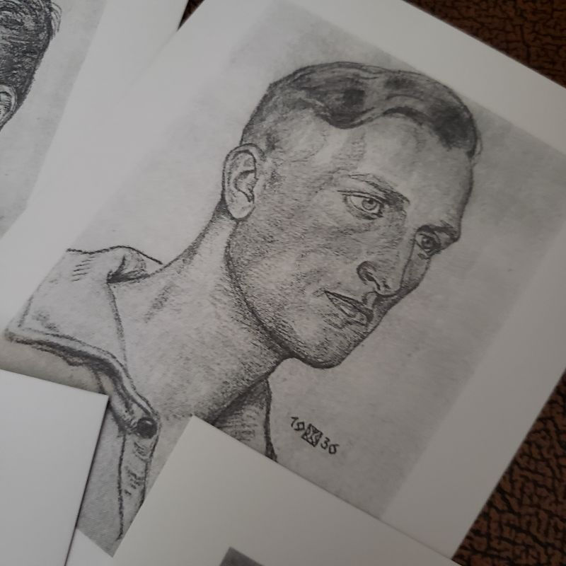 Thumbnail: Set of 12 Images of SS Men by Wolfgang Willrich - Image #9