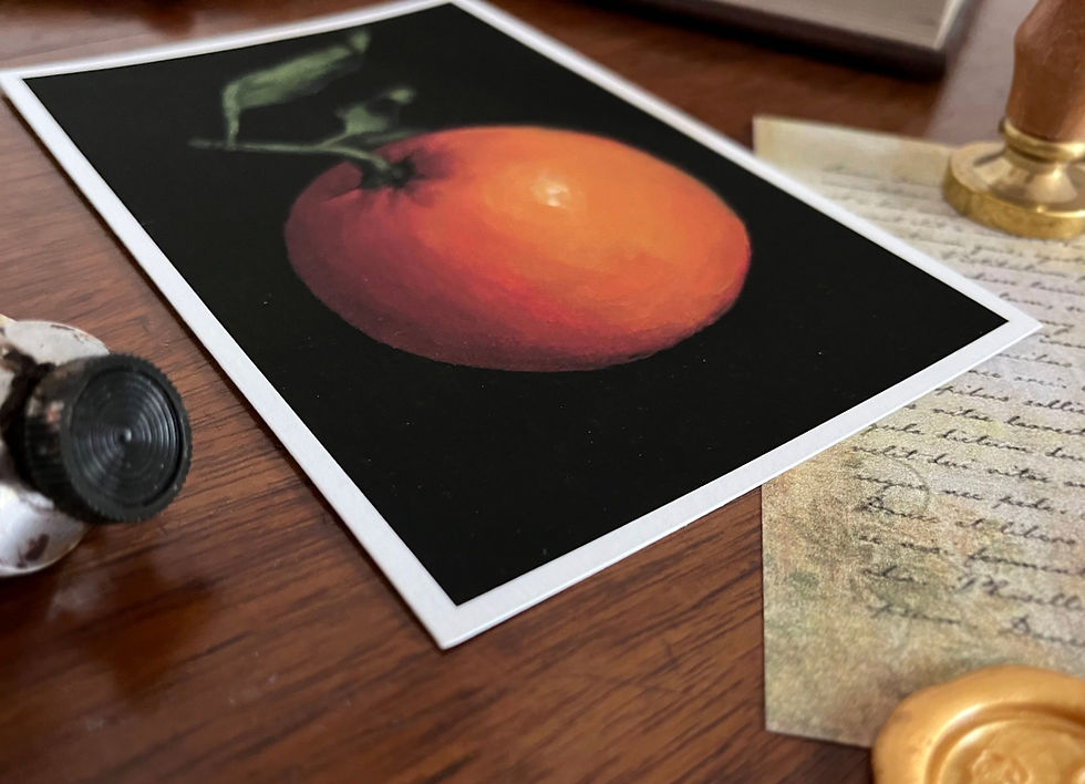 Thumbnail: 'Orange Still Life' Giclée Print