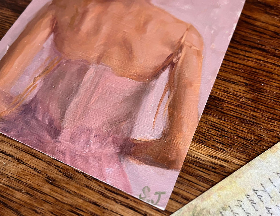 Thumbnail: ‘Pink Ballerina' Original Painting