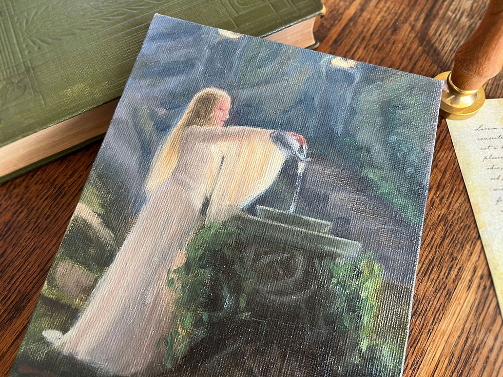 Thumbnail: 'The Mirror of Galadriel' Original Painting