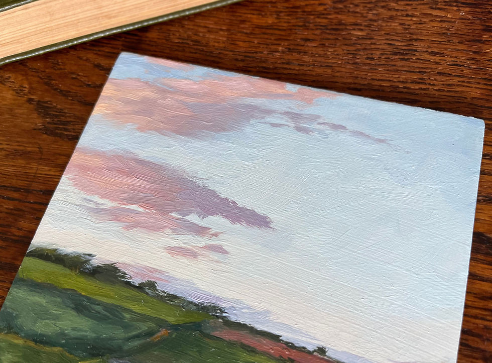 Thumbnail: ‘Bay in Wales' Original Painting