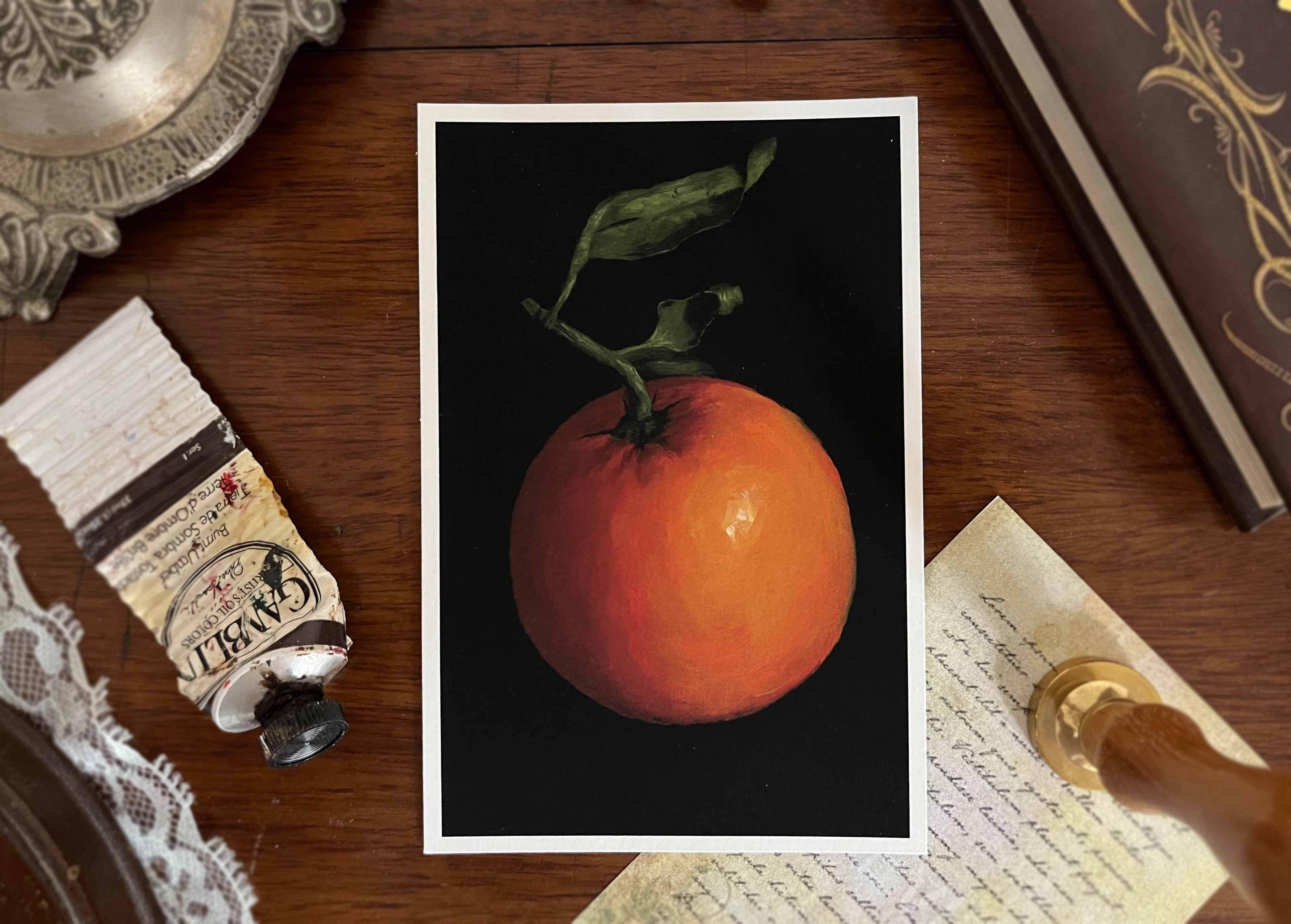 'Orange Still Life' Giclée Print