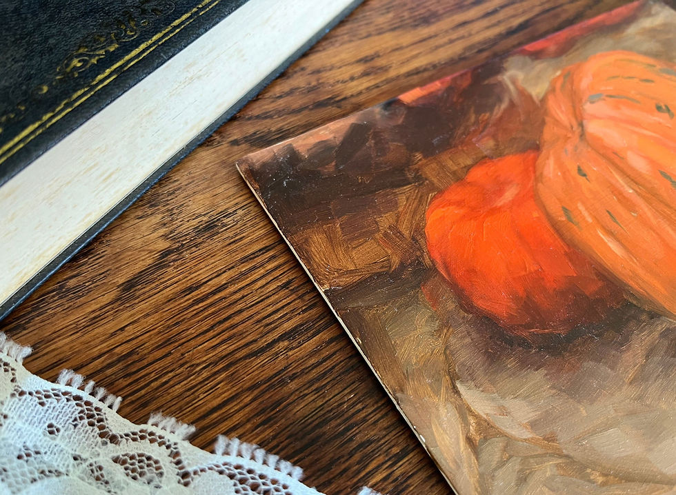 Thumbnail: ‘Autumnal Pumpkins' Original Painting