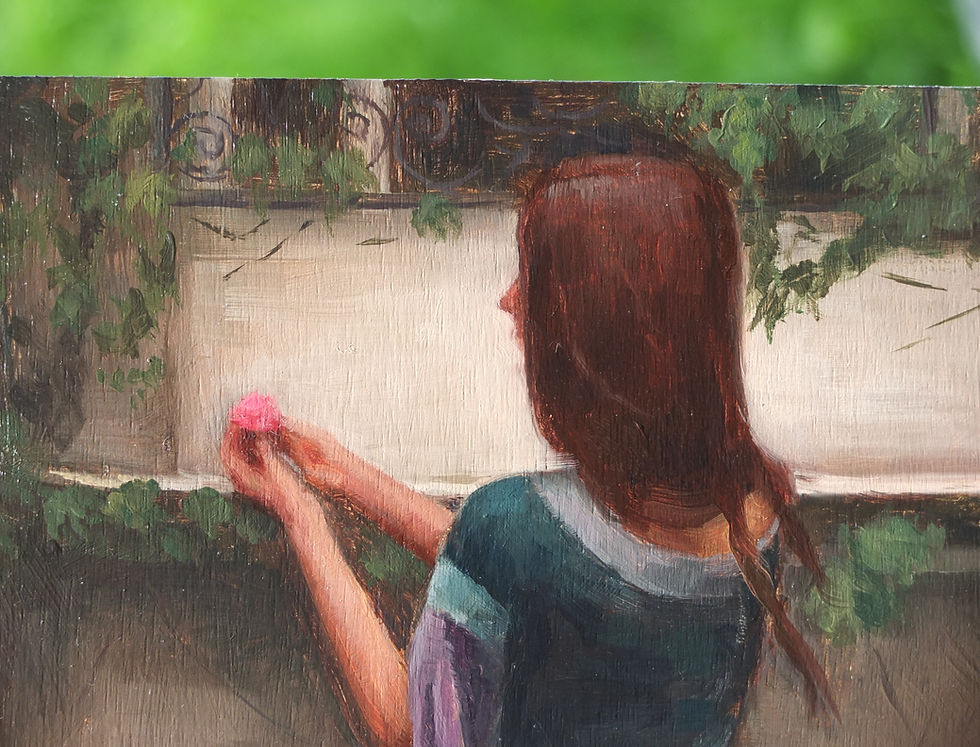 Thumbnail: 'In the gardens' Original Painting