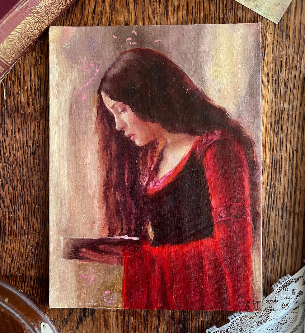Thumbnail: ‘Arwen Undómiel’ Original Painting