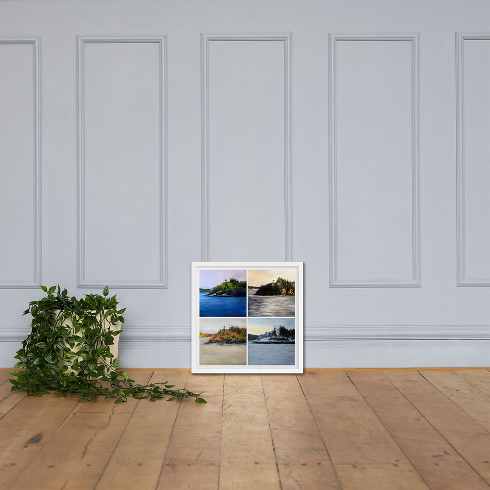 Thumbnail: Framed photo paper poster
