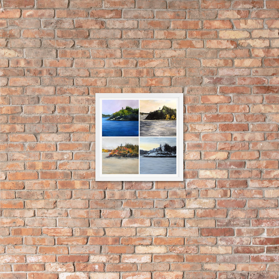 Thumbnail: Framed photo paper poster