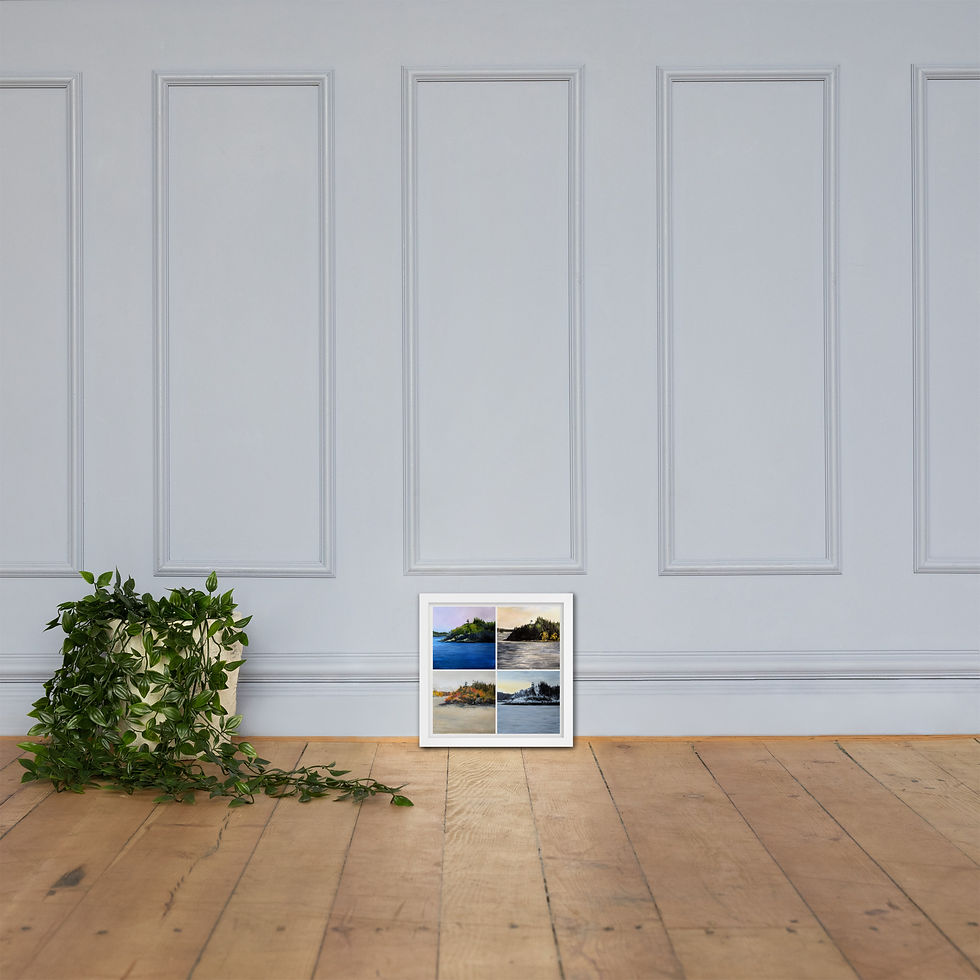 Thumbnail: Framed photo paper poster