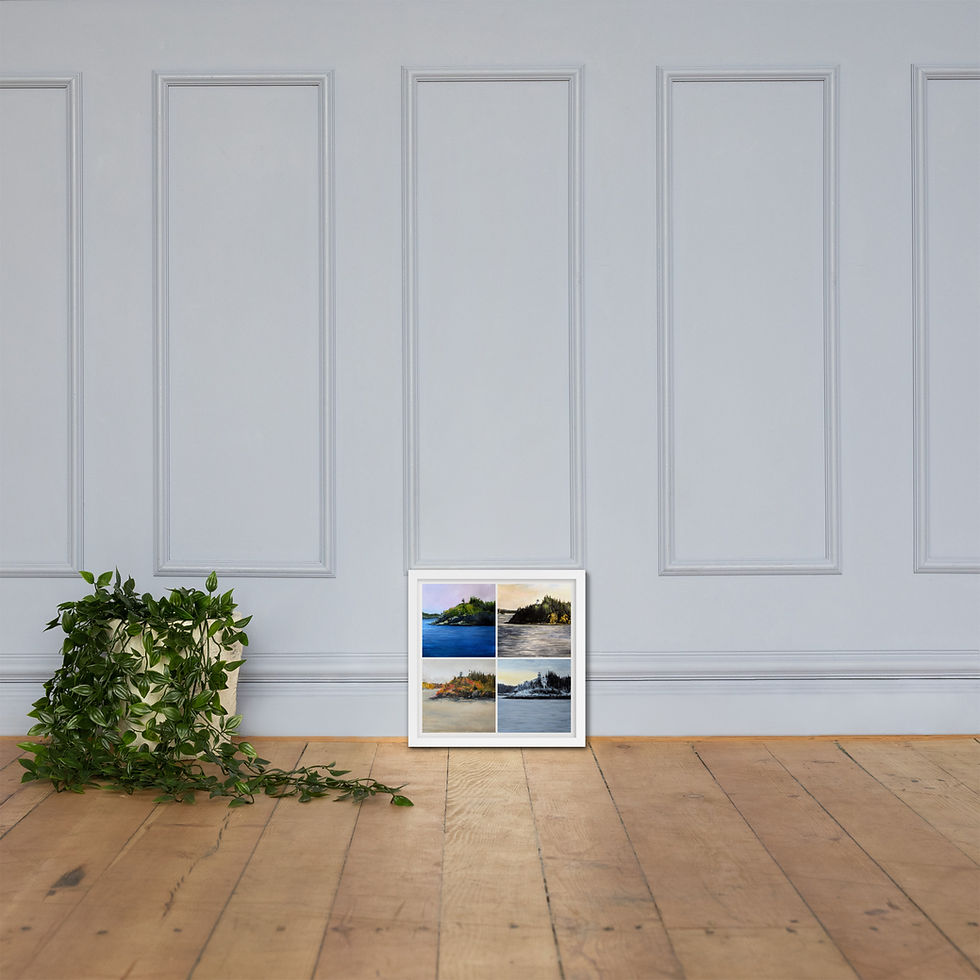 Thumbnail: Framed photo paper poster