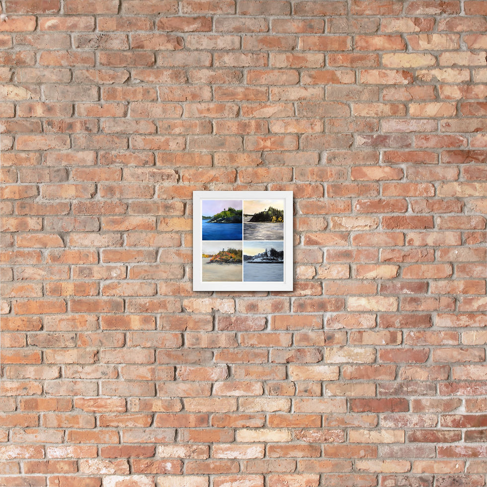 Thumbnail: Framed photo paper poster