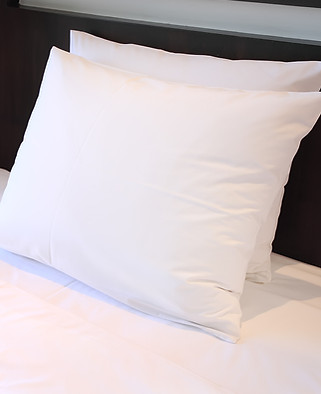 Hotel bed pillows