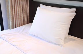 Hotel bed pillows