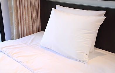 Hotel bed pillows