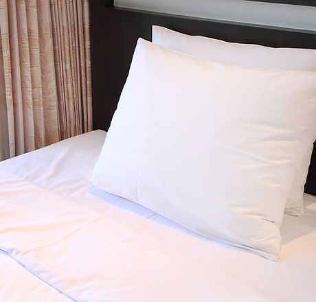 Hotel bed pillows
