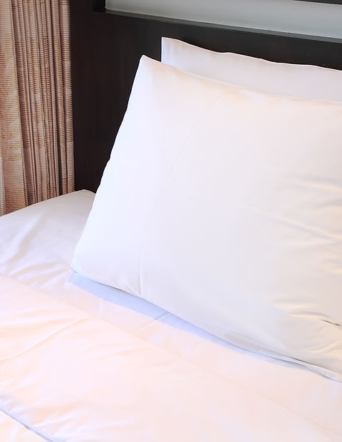 Hotel bed pillows