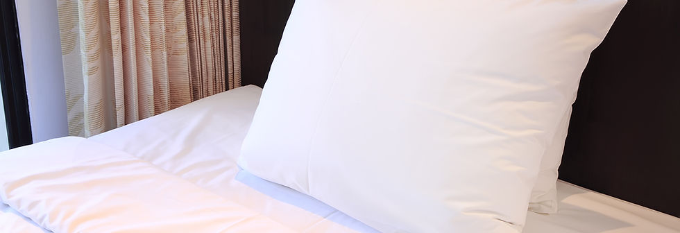 Hotel bed pillows