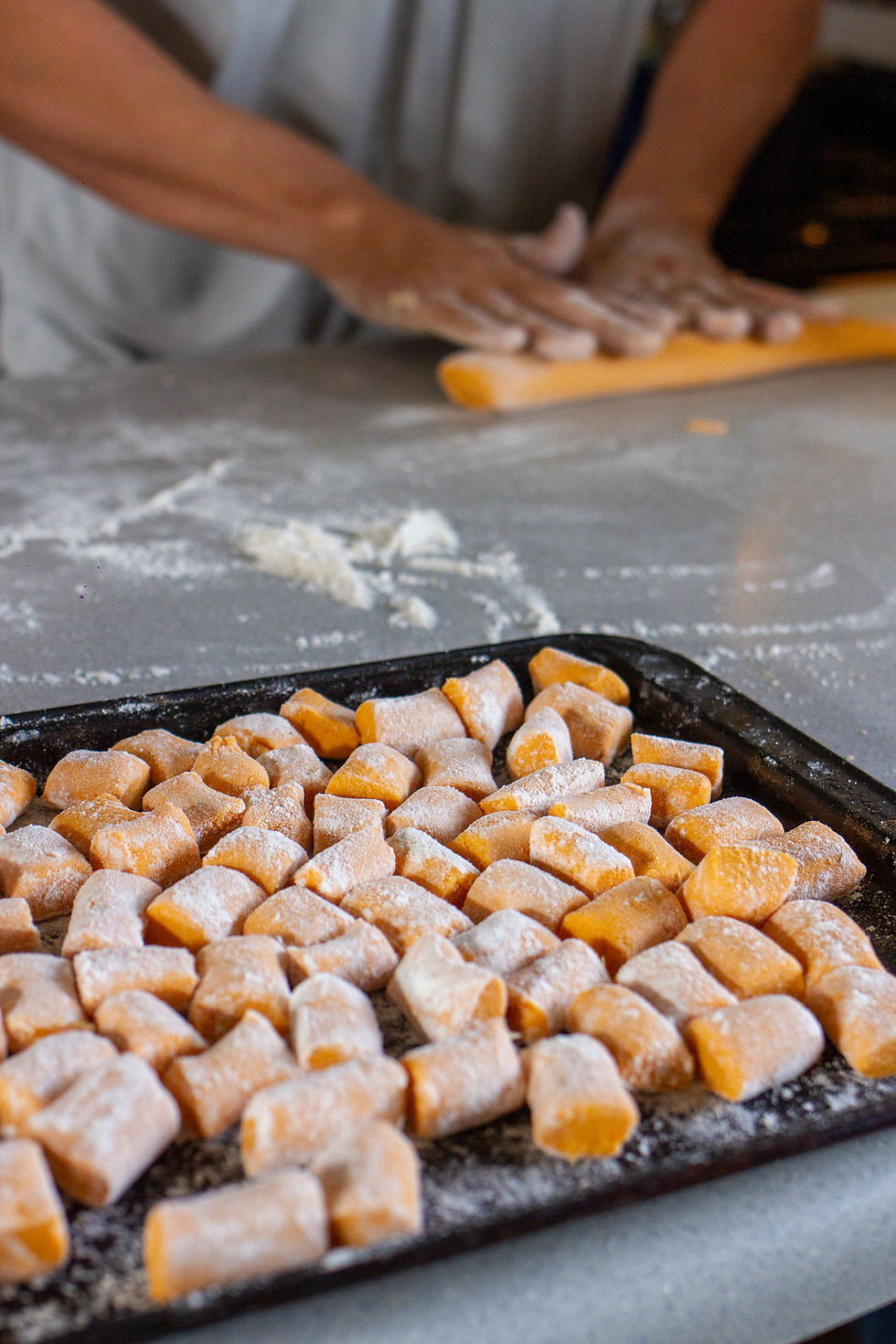 Thumbnail: Homemade Sweet Potato Gnocchi *Gluten Free*