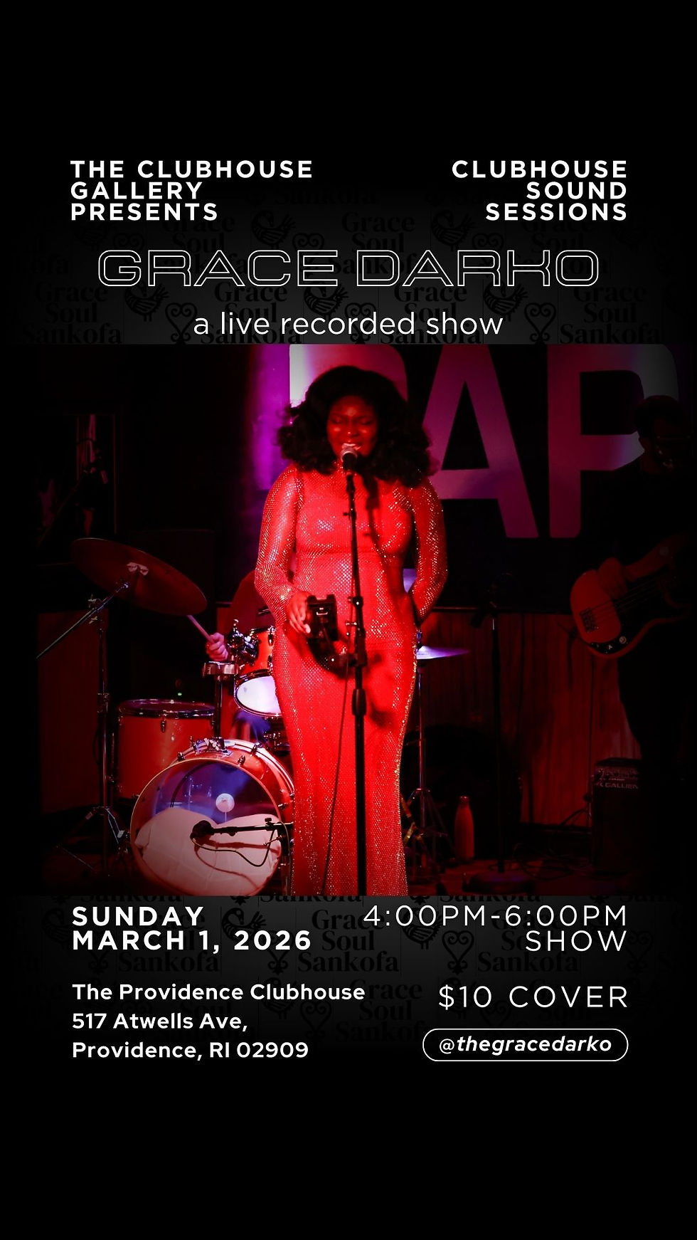 Grace Darko at The Providence Clubhouse 03/01/2026