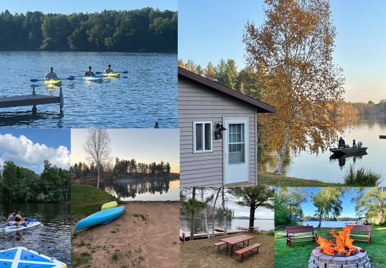 Lakeside Lodging water fun; jetskiing, swimming, fishing, beach
